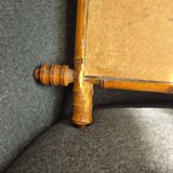 Vintage belle epoque bamboo mirror