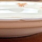 2 anciens plats ronds creux Longchamp décor Moustiers Olerys