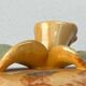 German Art Deco ceramic bowl with lid from Carstens Pottery.