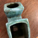 Glazed ceramic vase signed Mat
