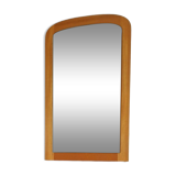 Scandinavian vintage wooden mirror