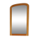 Scandinavian vintage wooden mirror