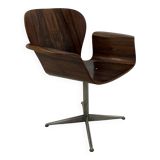Mid-Century Plywood Focus Chair by A. Belokopytoff for Westnofa