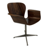 Mid-Century Plywood Focus Chair by A. Belokopytoff for Westnofa