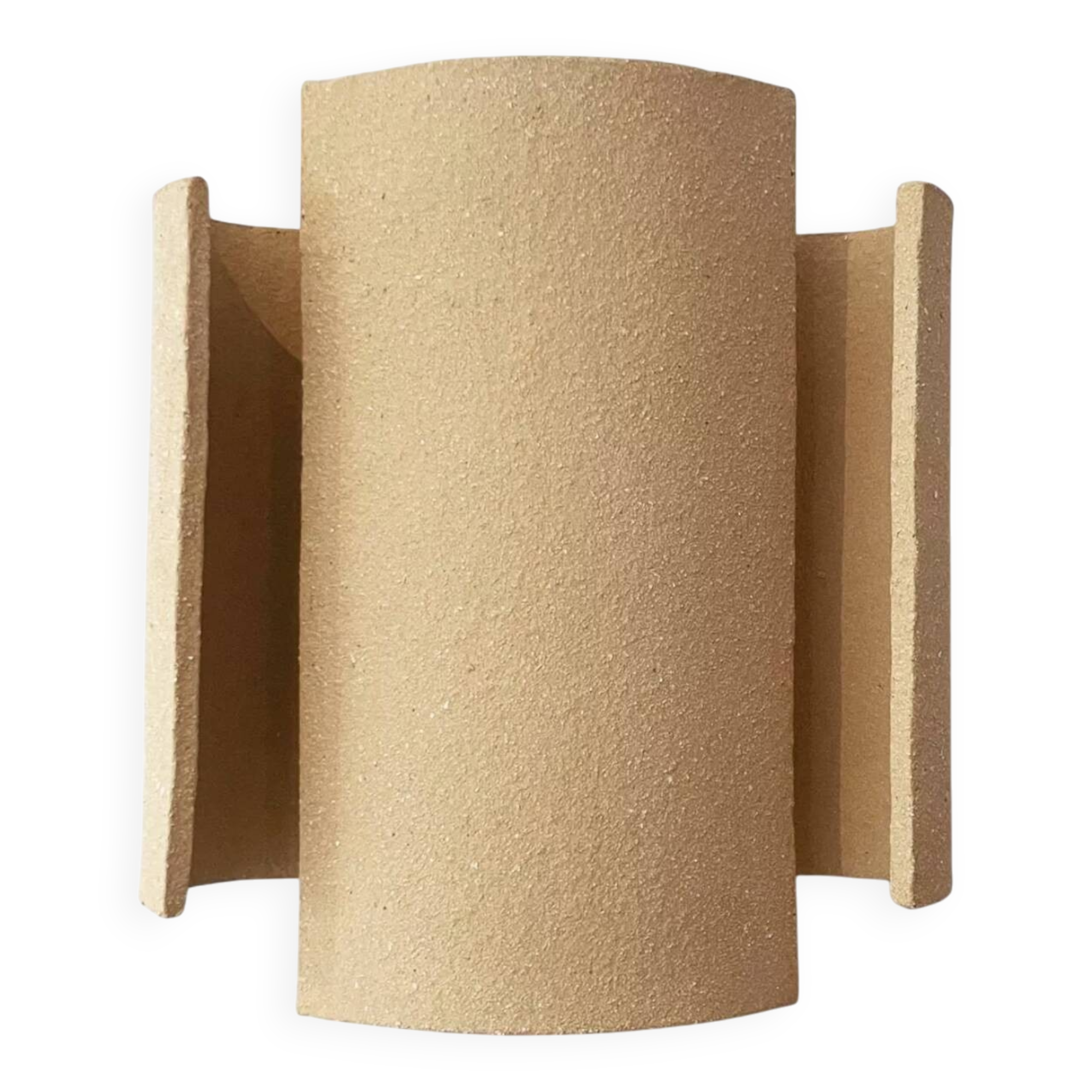 Set of 2 red TILE wall lights.