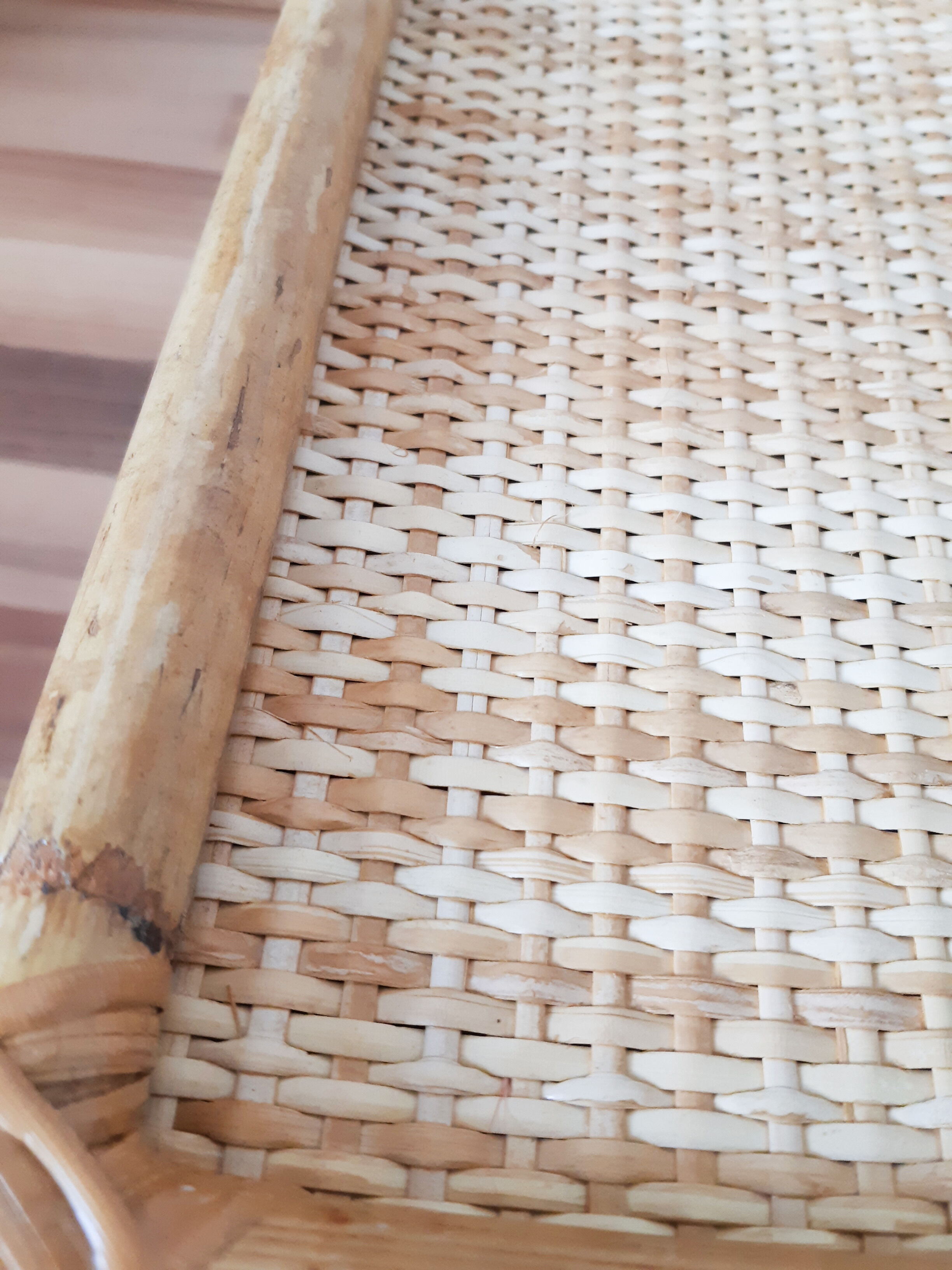 Coffee table magazine holder, end of sofa