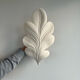Plaster wall lamp