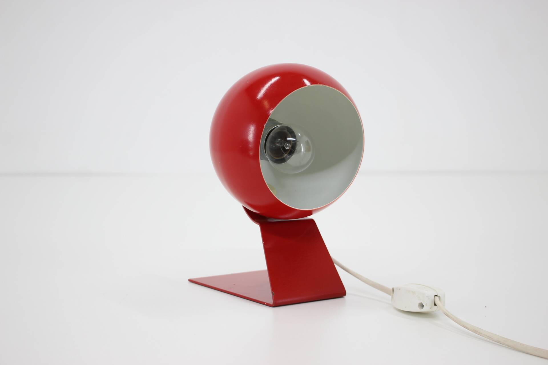 1960s Red Adjustable Table lamp, Germany