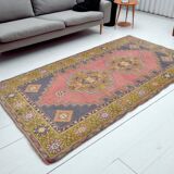 Oushak Handknooted Floral Carpet