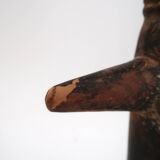 Ashanti Akuaba African Art Statue from Ghana, wooden, 1980s.