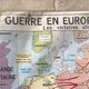 School poster School Map War 1939 1945