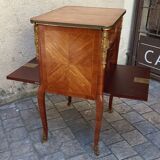 Louis XV Marquetry Bar Cabinet