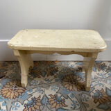 Unbleached bench