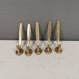 5 magnifiques patères vintage pour votre couloir, Danemark, estimées années 1980.