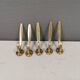 5 beautiful vintage coat hooks for your hallway, Denmark, estimated 1980s.