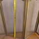 Brass fire screen