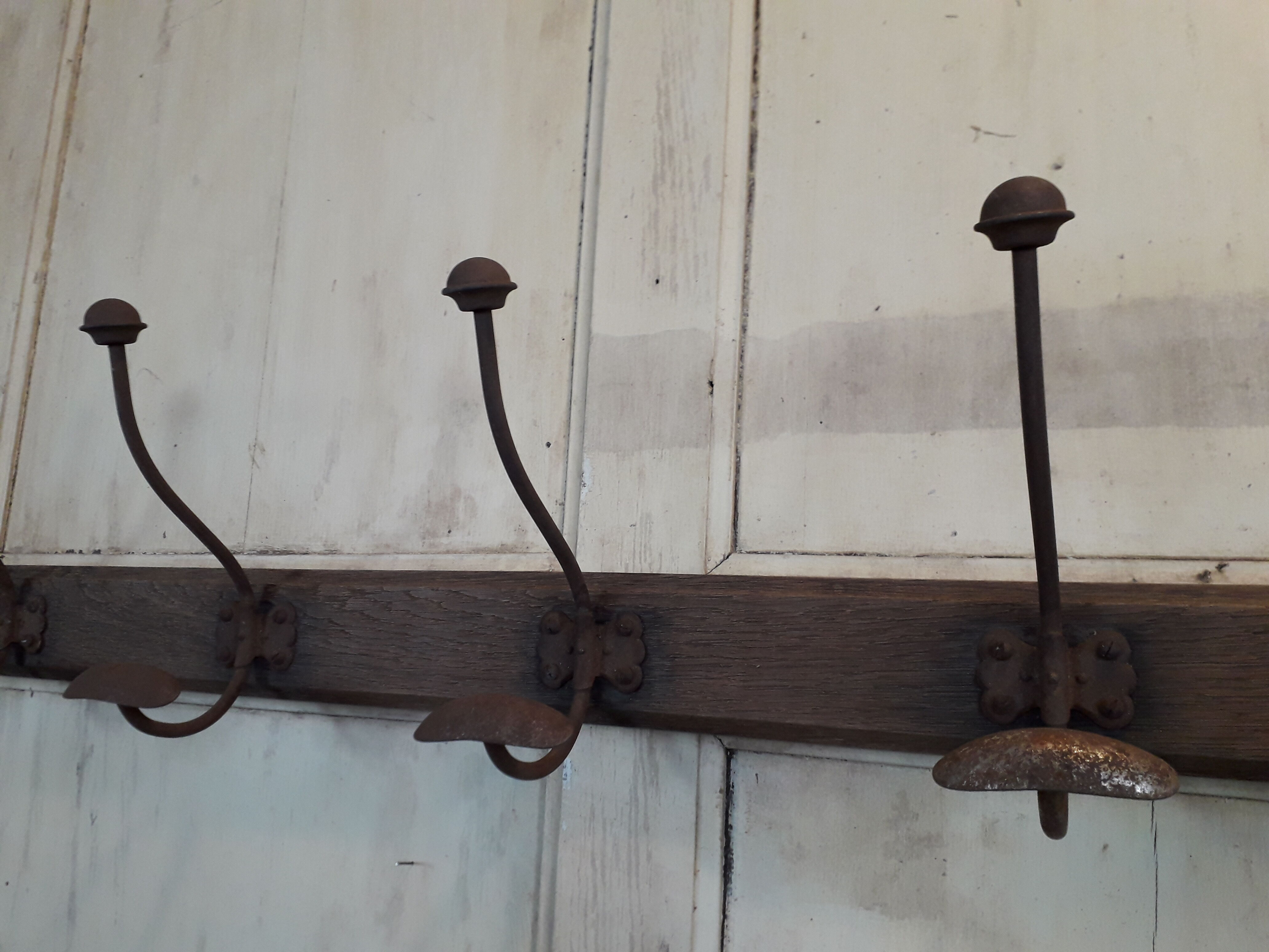 Peg, in wood and metal around 1900