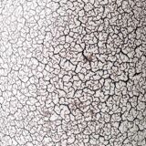 Jasba "Cortina" ceramic table lamp with crackled glaze, mid-century style, 1950s.