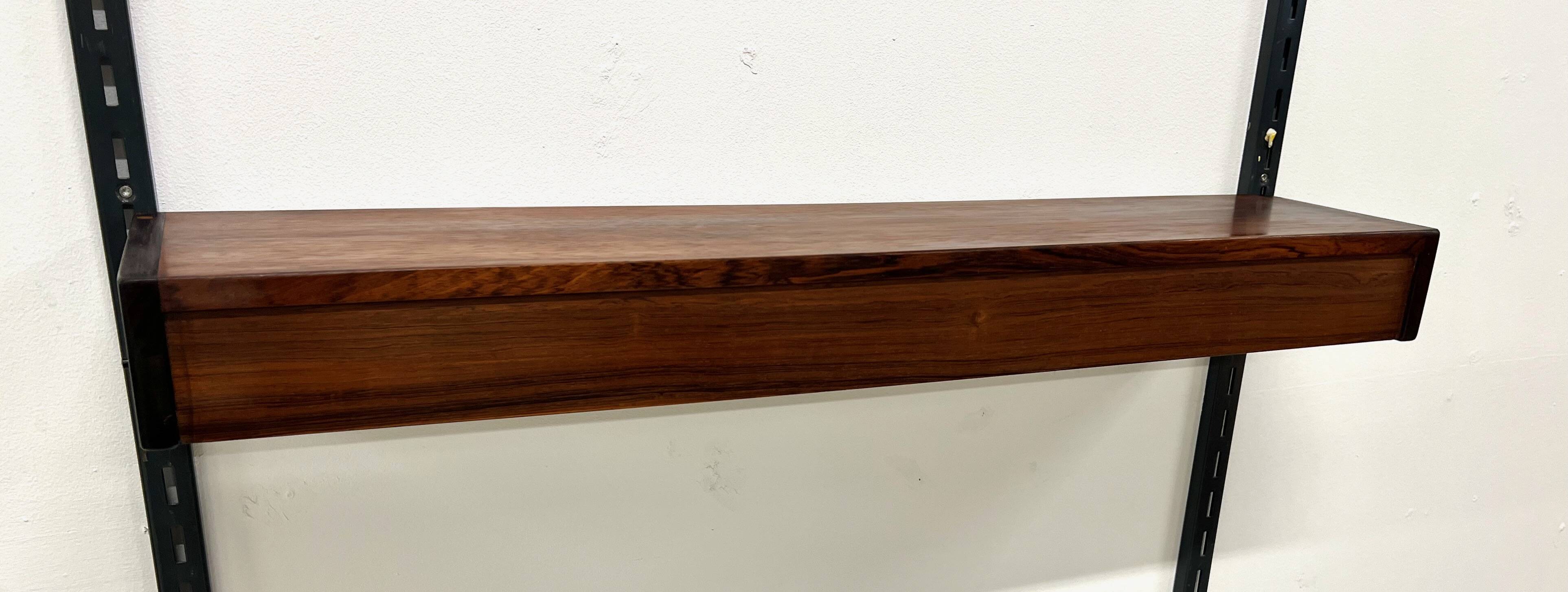Rosewood Light Unit by Kai Kristiansen for Modular FM System