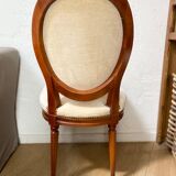Series of 4 medallion chairs