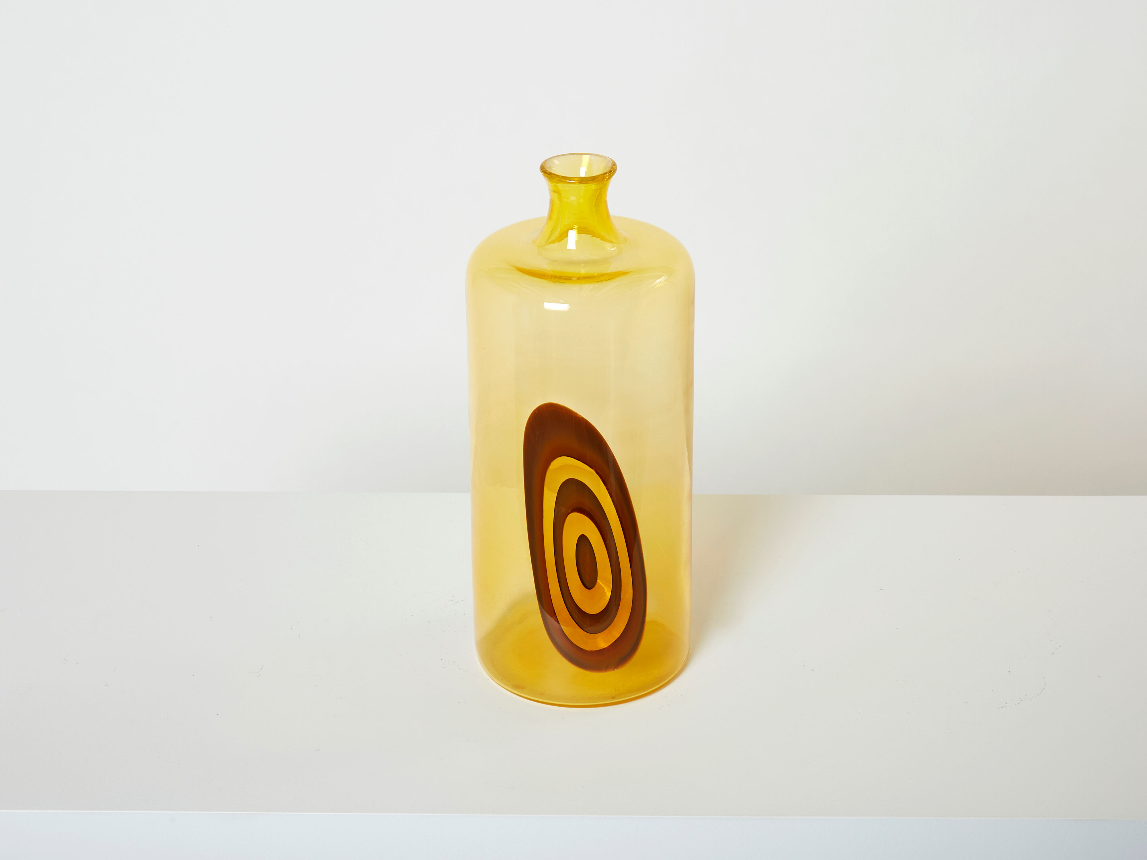 Gianmaria Potenza Murano glass vase for La Murrina 1968