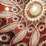 Colorful crystal bowl