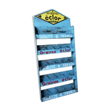 Antique display for eclor seed sachet