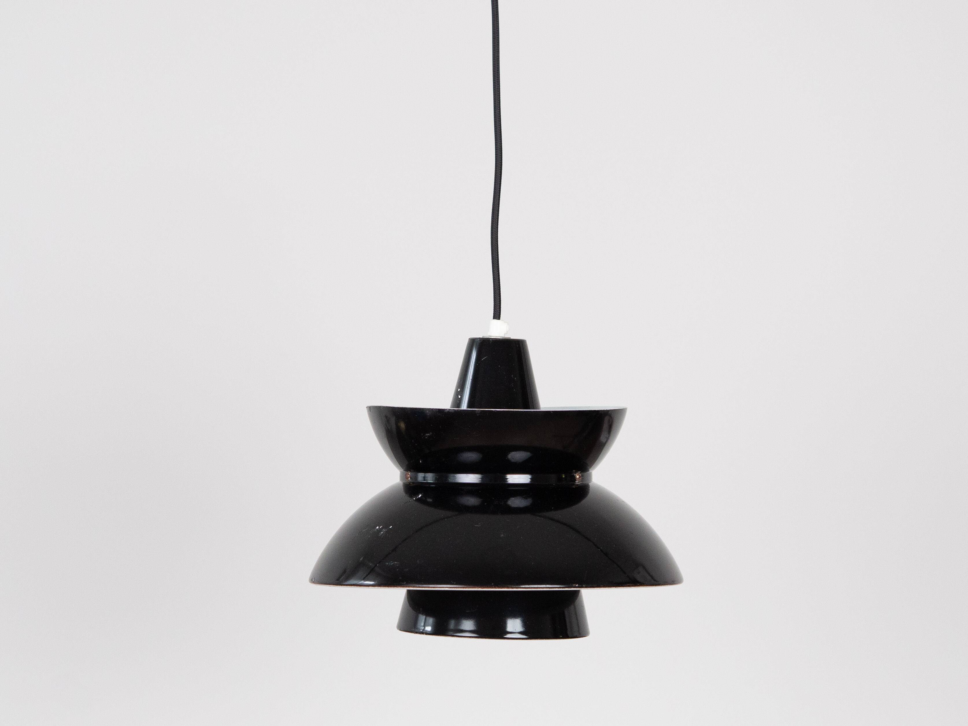 Pair of 2 Danish vintage Doo Wop lamps by Henning Klok, Louis Poulsen, 1950