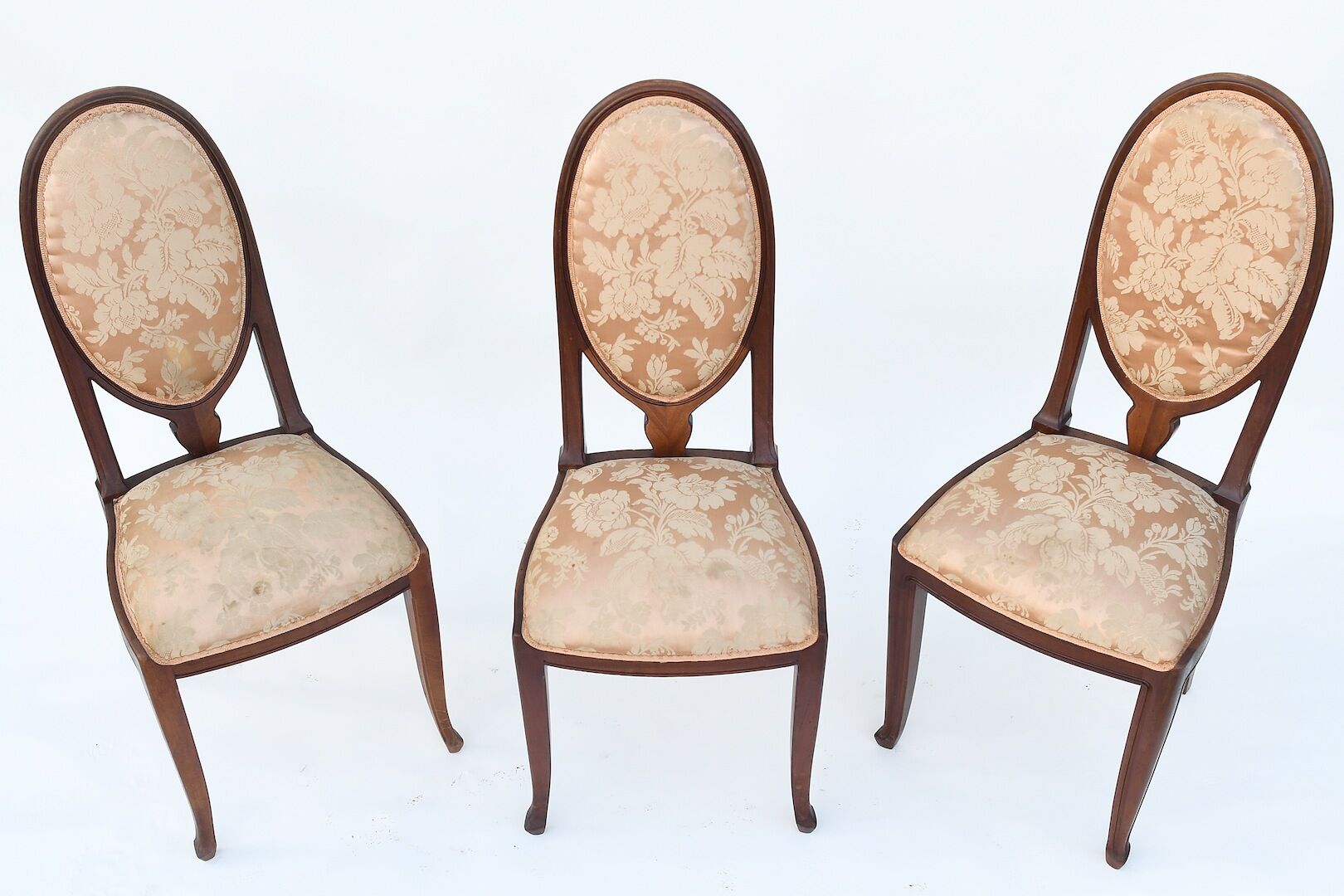 Suite de 3 chaises Art Nouveau