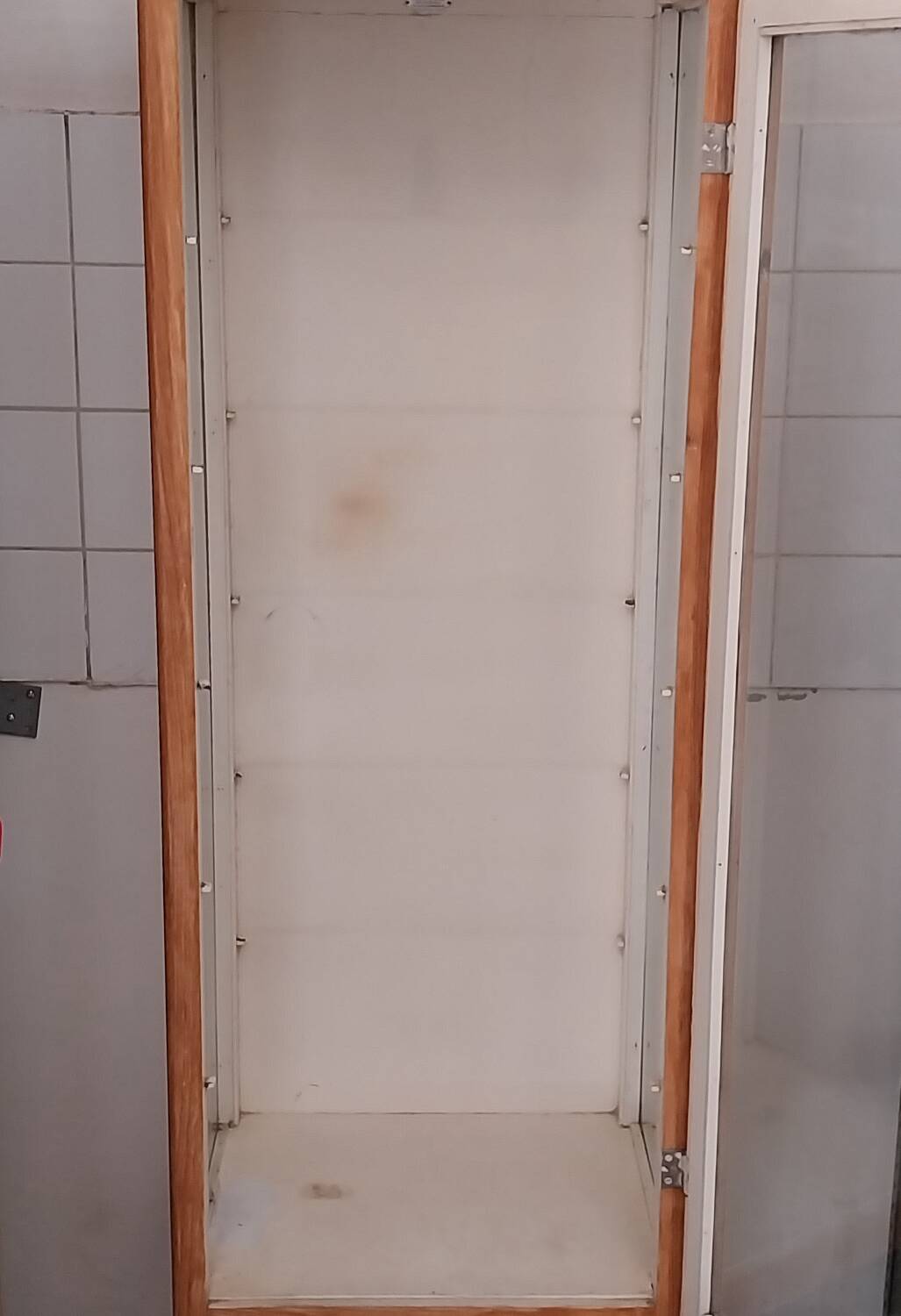 1950s medical display case