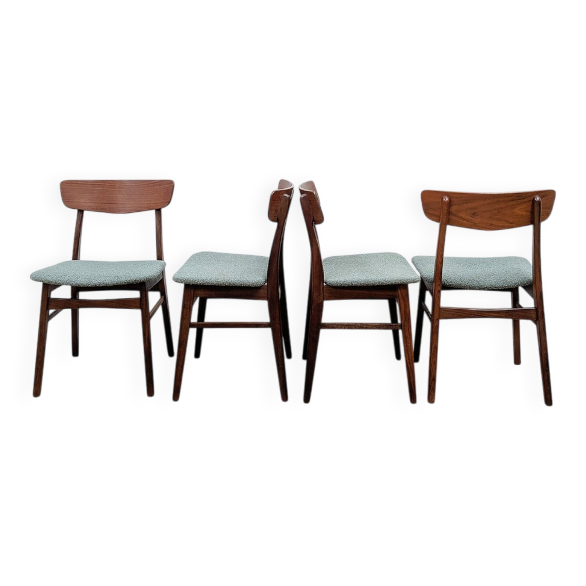Lot de 4 chaises scandinaves