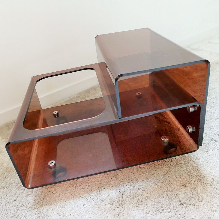 Sofa tip bar plexiglas 70s