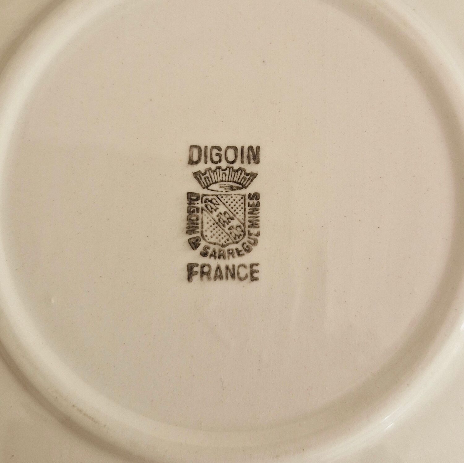 Lot of 6 Digoin coffee cups