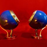 Lot of vintage lamps/wall lights, Eye-Ball, Space Age, from the 70s