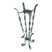 Handcrafted wrought iron chair