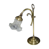 Golden bronze desk lamp