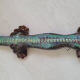 Pierrefonds wall salamander in glazed sandstone