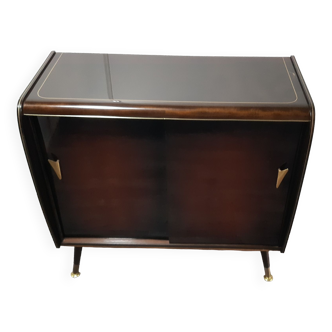 Vintage record player radio cabinet