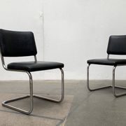 German cantilever chair Mi-century S32 by Marcel Breuer & Mart Stam for Thonet, 1970s