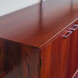 Rosewood Modular Wall Unit by Kai Kristiansen for FM Møbler, 1960s