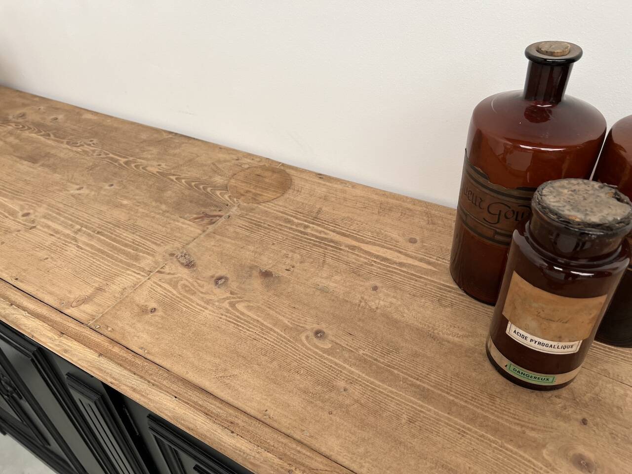 Corner sideboard, 1900s completely restored