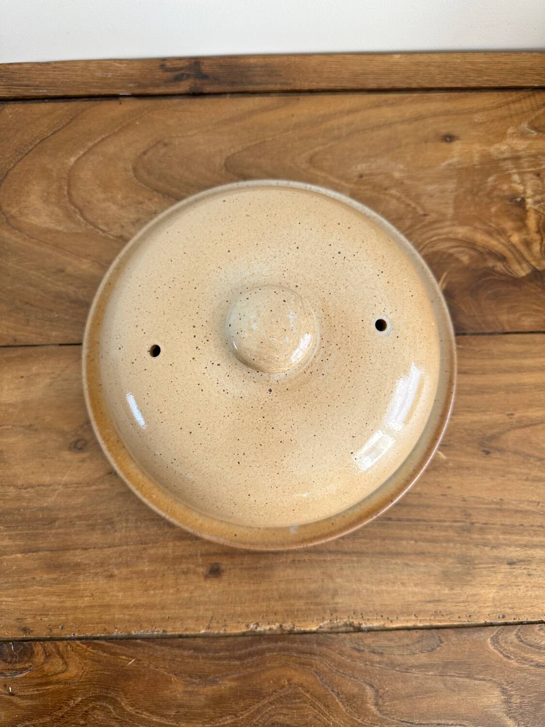 Stoneware cheese bell