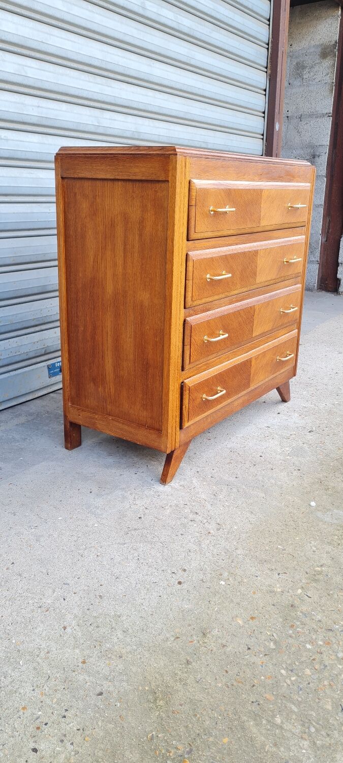Compass feet chest of drawers 1960
