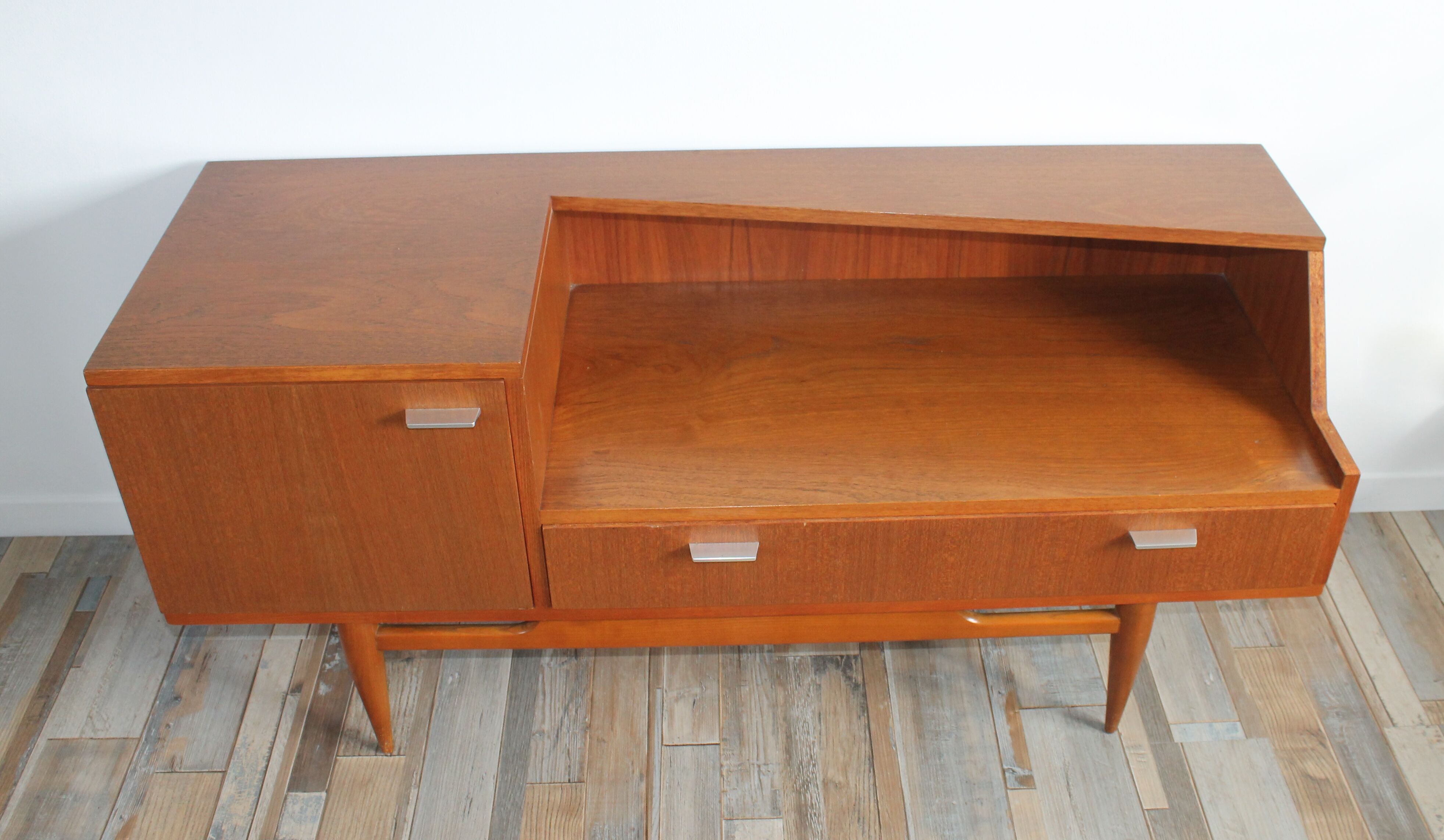 Scandinavian TV furniture enfilade from the 60s