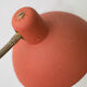 Large desk lamp orange vintage 50s