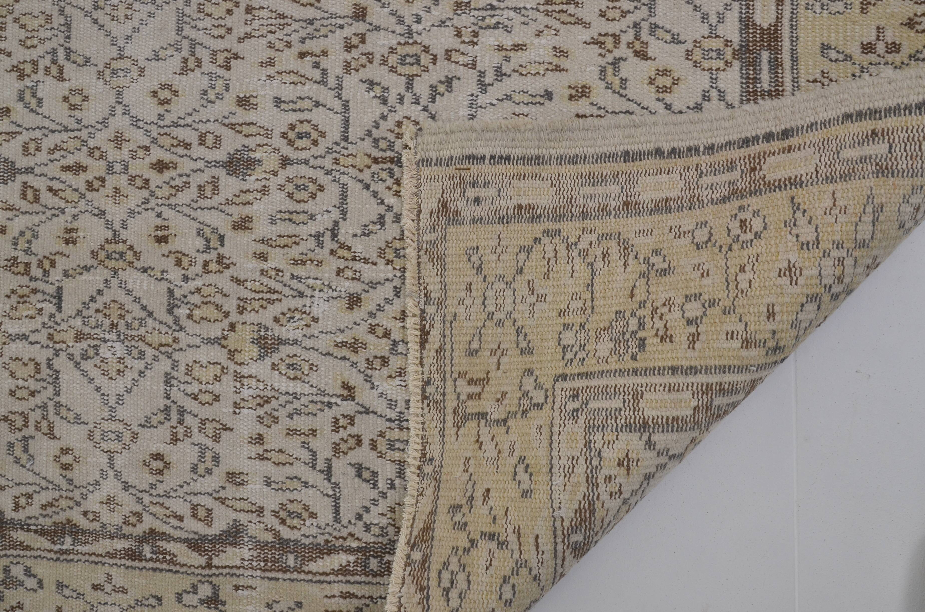 Vintage Anatolian Oushak Rug sku1314