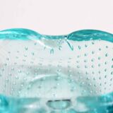 Bubble glass ashtray