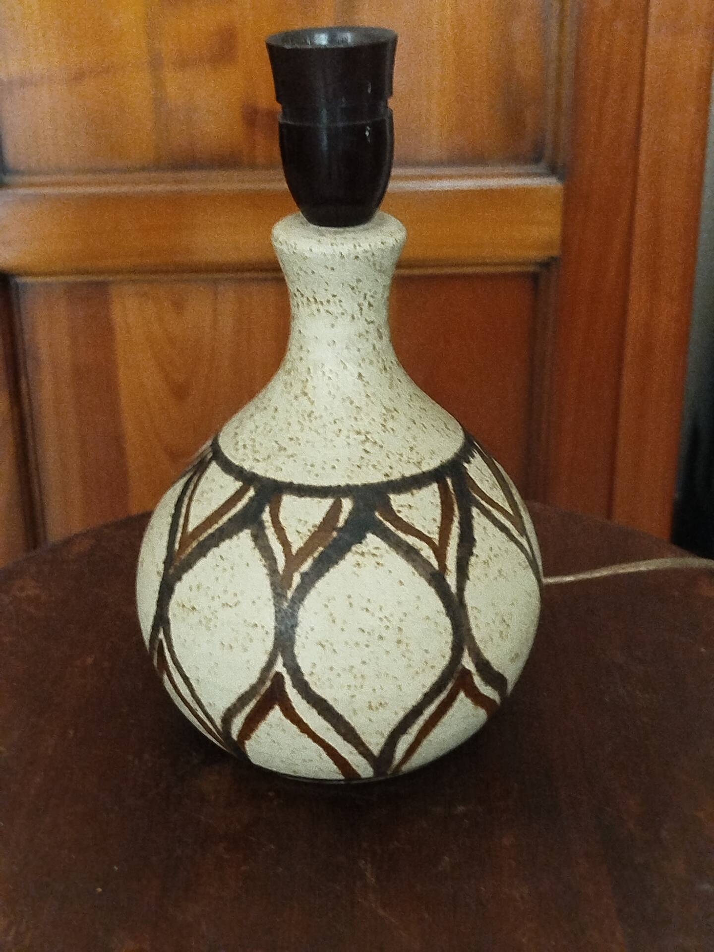 Lampe de table Bente Jessen – Céramique danoise – Années 1970 – Signée