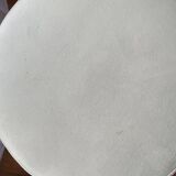 Pouf reposes pieds velour vert