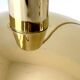 Suspension vintage danoise en laiton